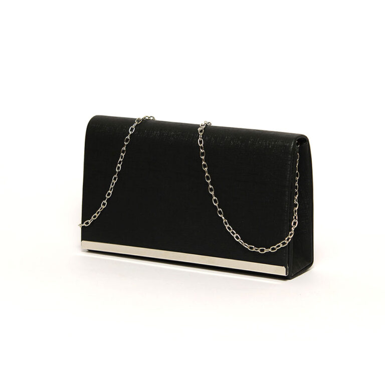 pochette nera glitter karila