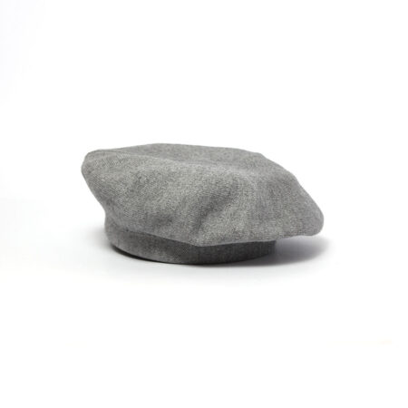 Cappello cashmere alla francese grigio