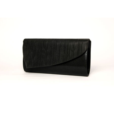 POCHETTE NERA BRILLANTINATA )