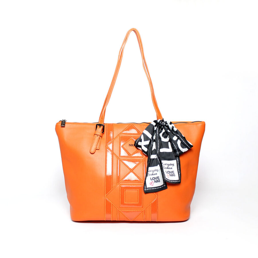 Tote bag arancione NKI