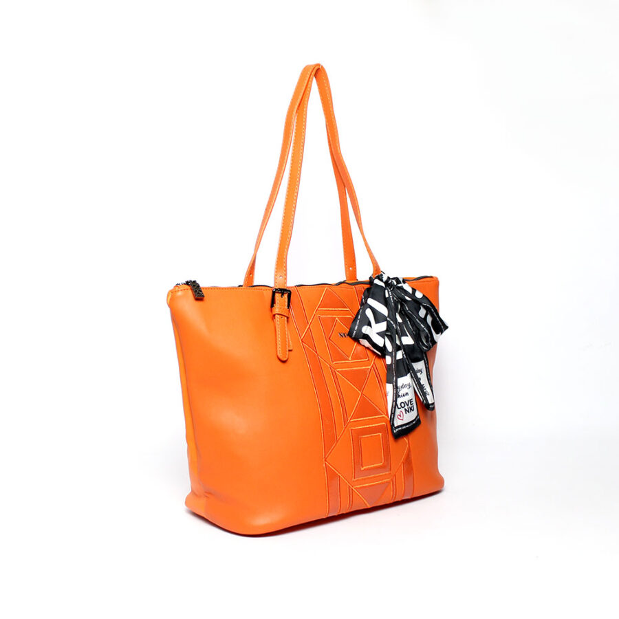 Tote bag arancione NKI karila