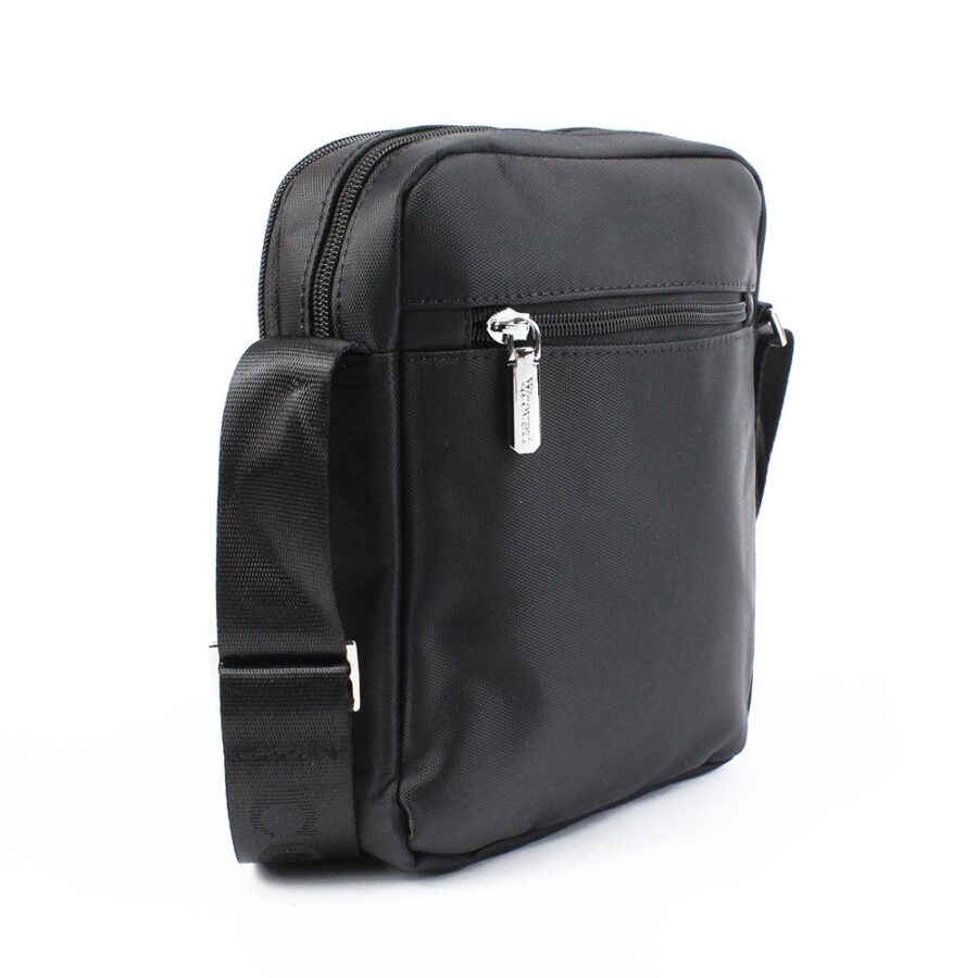 Borsello nero Coveri con tasche