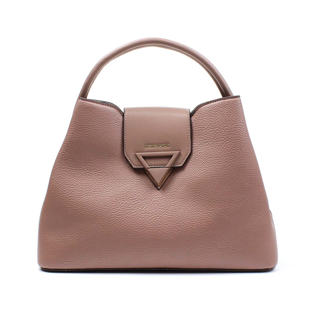 Borsa Pierre Cardin rosa tre scomparti Trinity