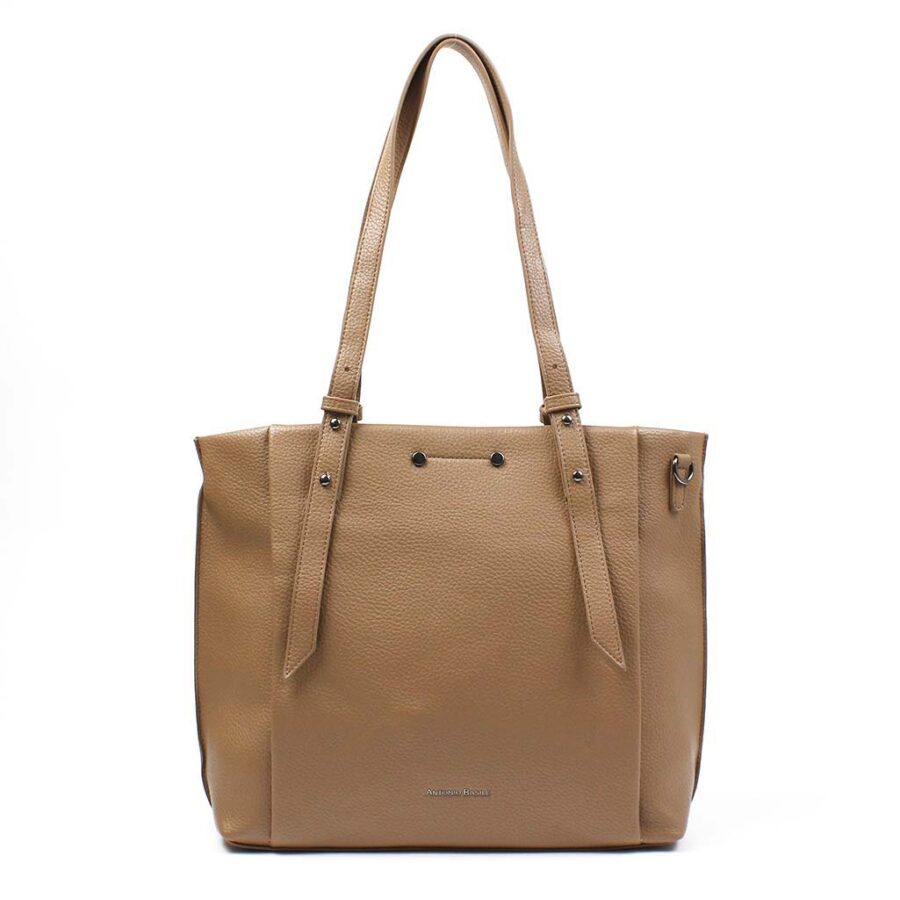 Borsa da spalla Antonio Basile beige Livia