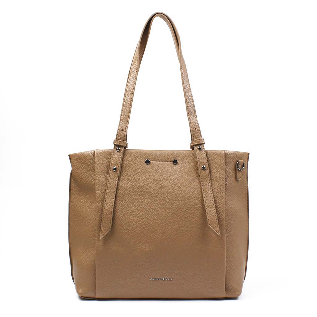 Borsa da spalla Antonio Basile beige Livia