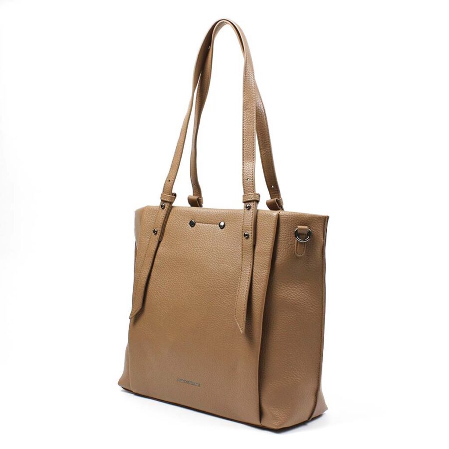 Borsa da spalla Antonio Basile beige Livia