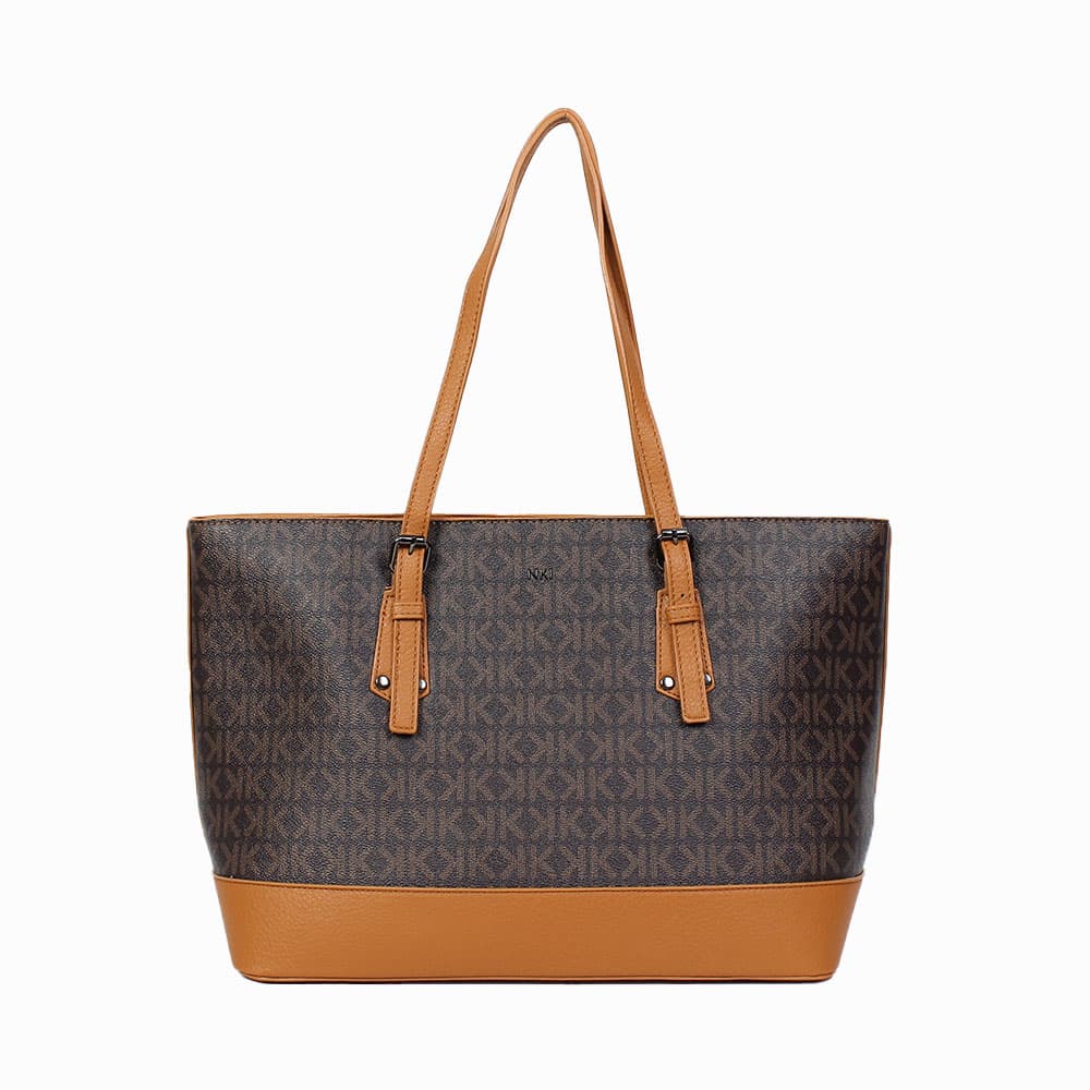 Borsa a spalla marrone NKI Amber (5)