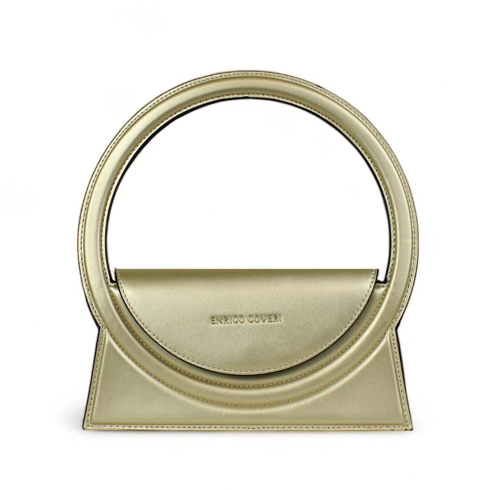 Borsetta donna Enrico Coveri con manico a cerchio