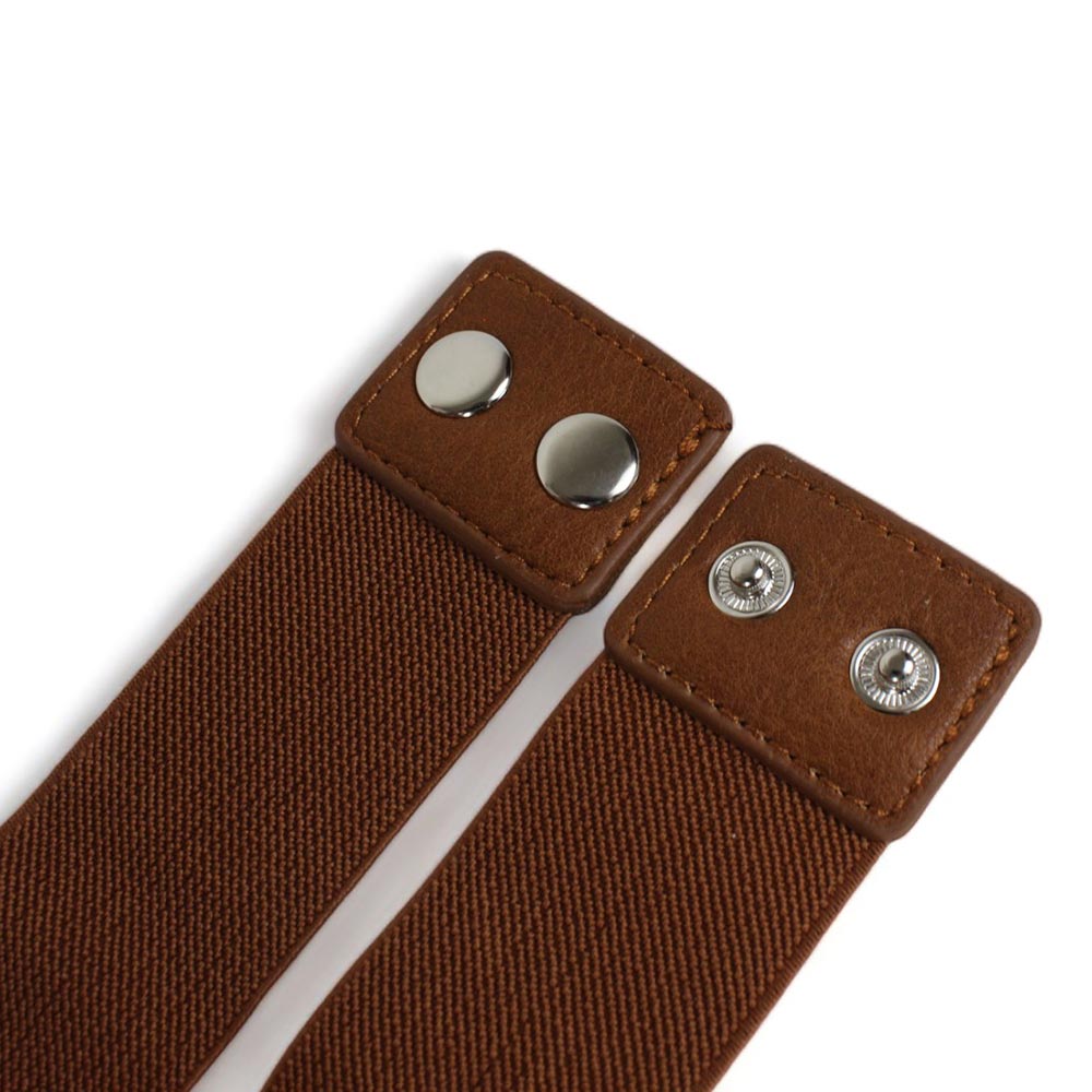 Cintura elastica marrone