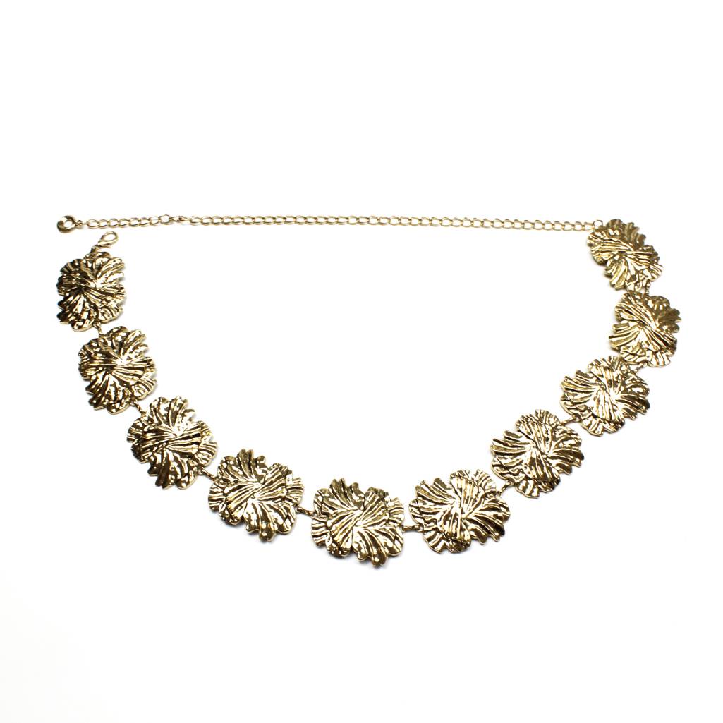 Cintura oro in metallo Gea