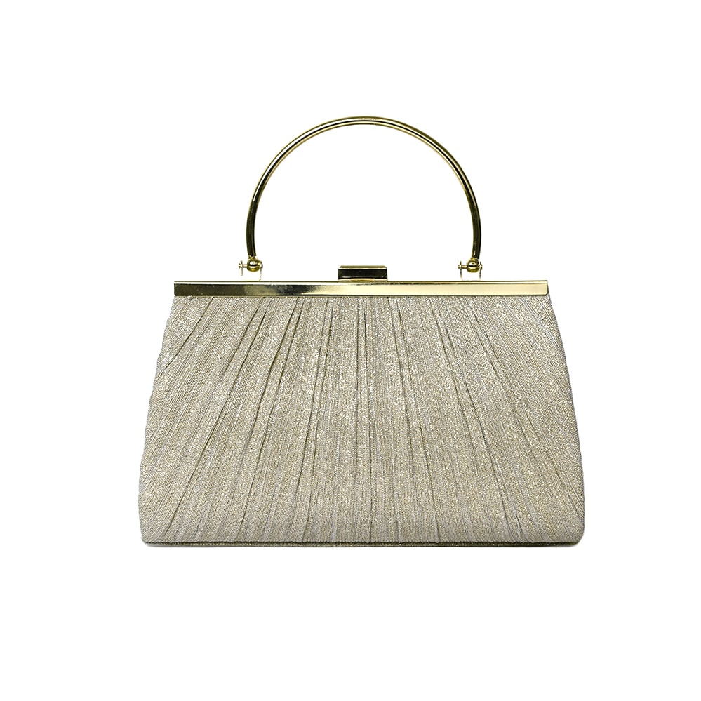 Clutch da cerimonia oro rosa Karila