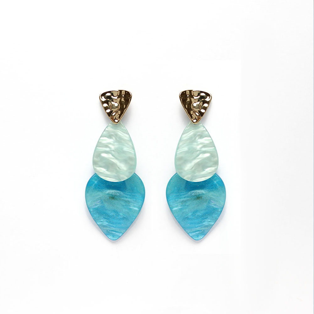 Orecchini donna colorati azzurri Karila