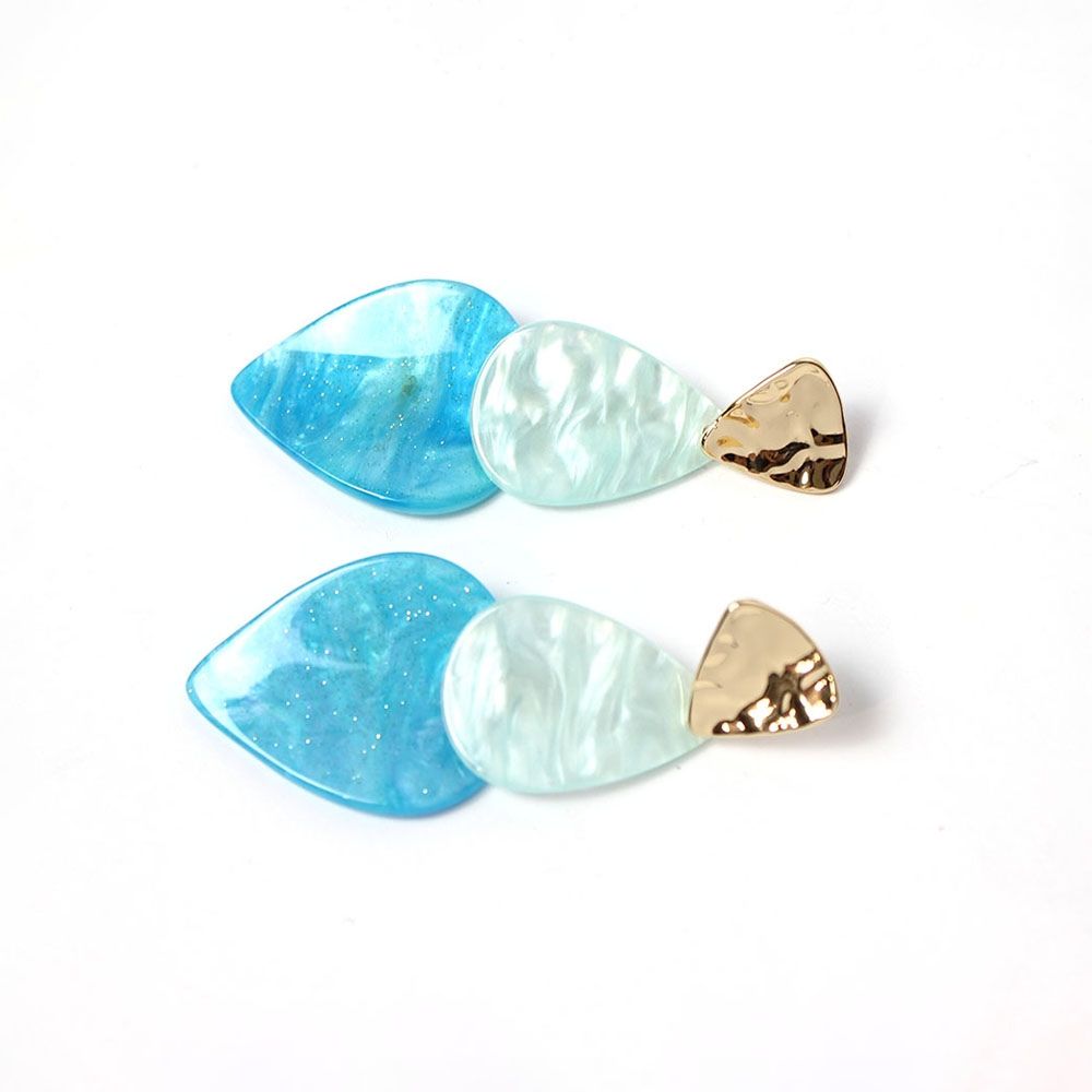 Orecchini donna colorati azzurri Karila