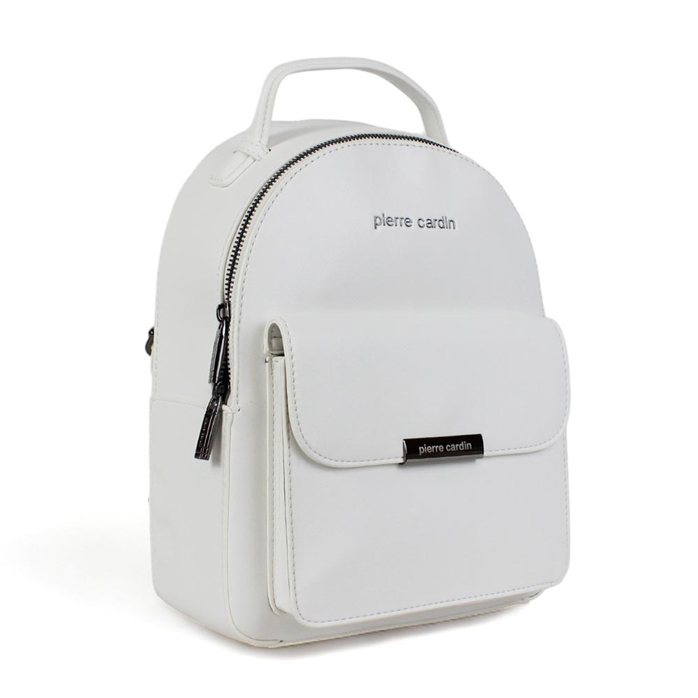 Zaino bianco Pierre Cardin Pastello