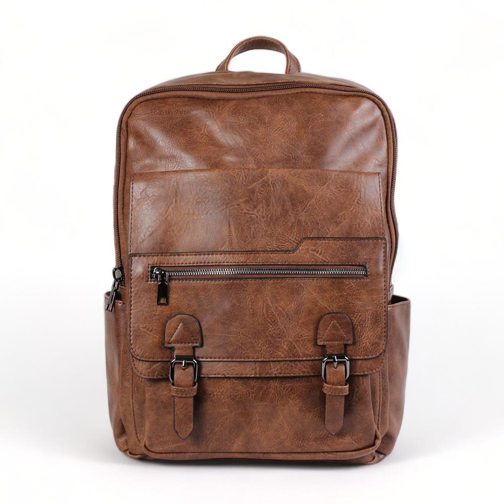 Zaino uomo porta pc con fibbie