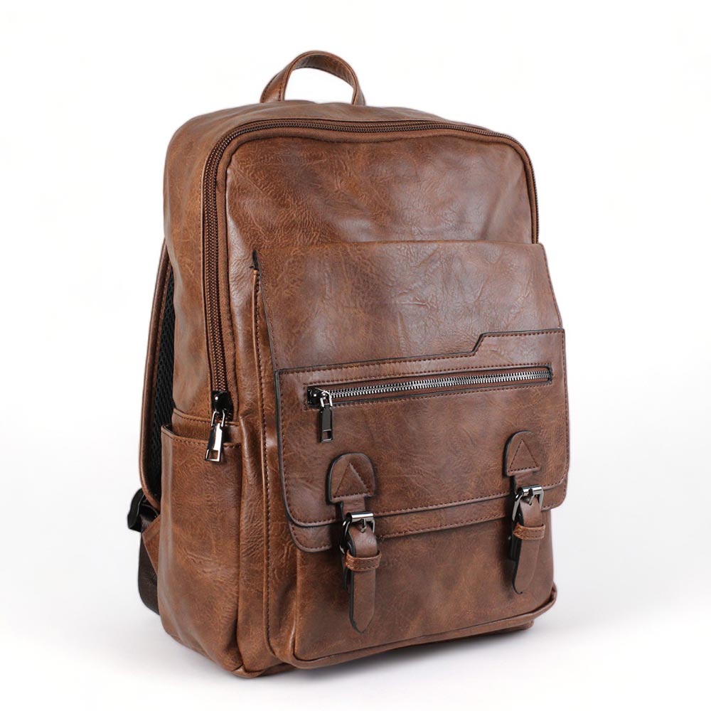 Zaino uomo porta pc con fibbie