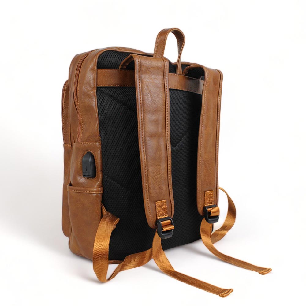 Zaino marrone porta pc Karila