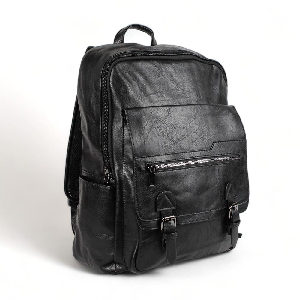 Zaino uomo porta pc con fibbie