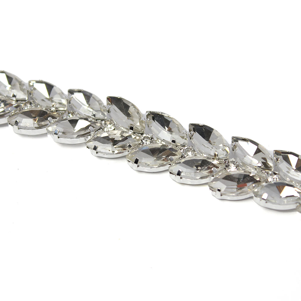 bracciale pietre sfaccettate argento Karila