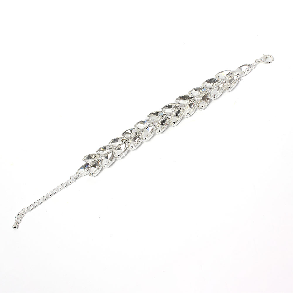 bracciale pietre sfaccettate argento Karila