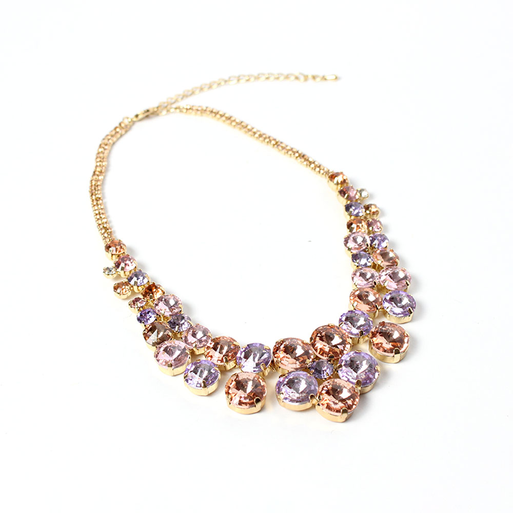 set collana e orecchini rosa Karila